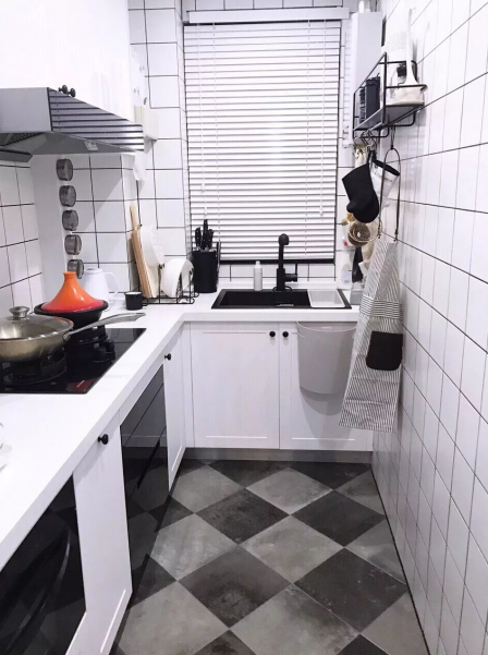 开放式厨房水槽装修效果图，厨房水槽选择哪一种安装方式好?